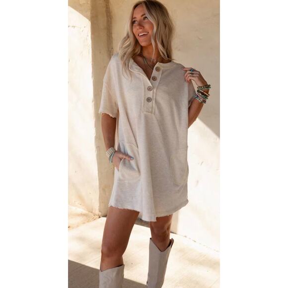 THREE BIRD NEST “The Nest Jodi Tunic Dress” Size Small - Picture 1 of 4